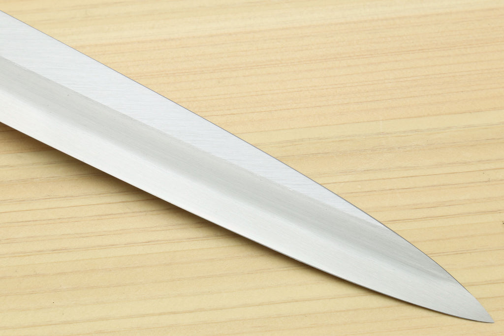 Yoshihiro Kasumi White Steel Yanagi Sushi Sashimi Japanese Knife Rosewood Handle