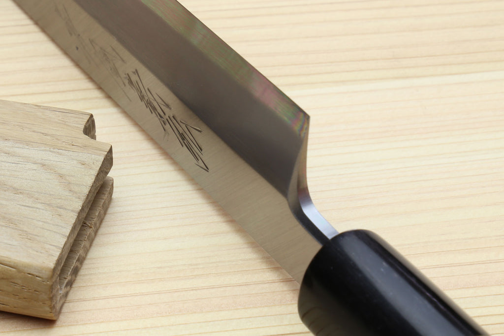 Yoshihiro Kasumi White Steel Yanagi Sushi Sashimi Japanese Knife Rosewood Handle