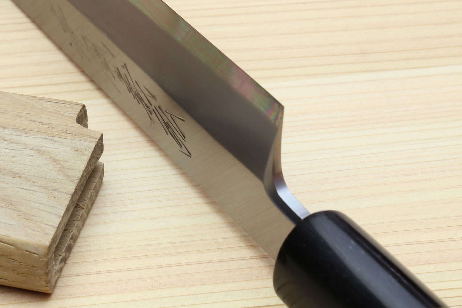 Yoshihiro Kasumi White Steel Yanagi Sushi Sashimi Japanese Knife Rosewood Handle