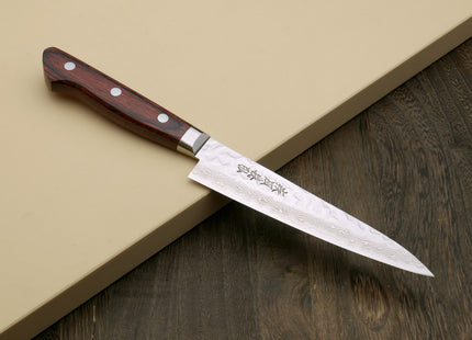 Yoshihiro VG-10 16 Layer Hammered Damascus Stainless Steel Petty